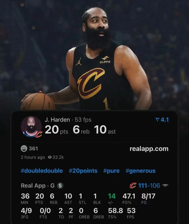 哈登末节暴走率队逆转 骑士双枪合力擒鹈鹕